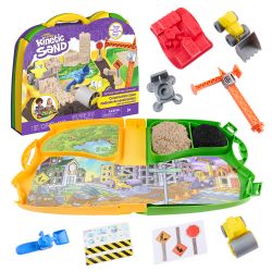 KINETIC SAND - COFFRET MALLETTE DE CONSTRUCTION